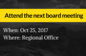 Oct 25 school board meeting regional office
