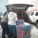 Vista Virtual volunteer for food bank