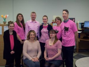 VV school Calgary Pink shirt day 2018