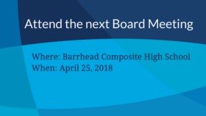 Board Meeting Apr 25 at BCHS