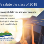 We salute the class of 2018