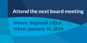 Jan 16 2018 board meeting Regional office