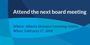 Attend the Feb 27 board meeting at ADLC