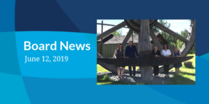June 12, 2019 board news