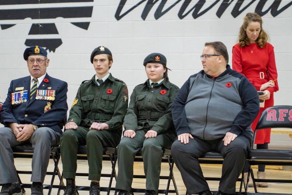 RF Staples Remembrance 2022 Pembina Hills School Division