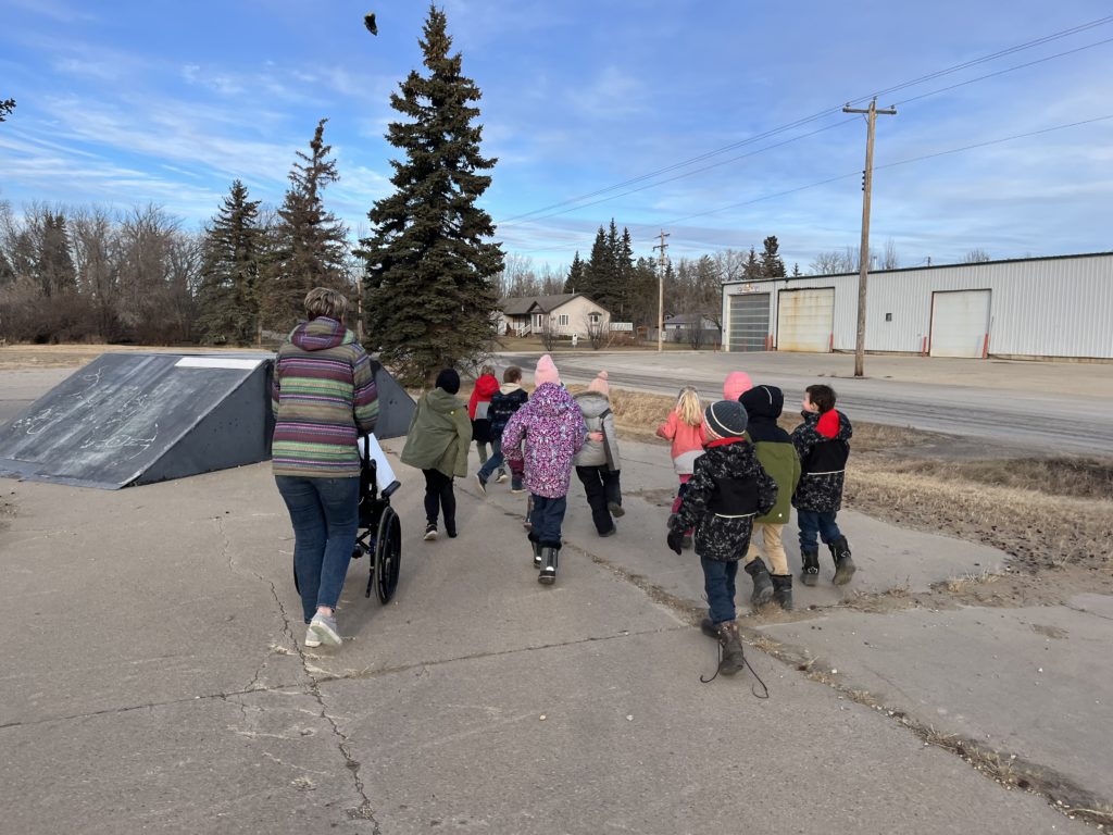 Gr 2 delivery Pembina Hills School Division