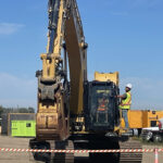 CareerCamp Kiewit excavator